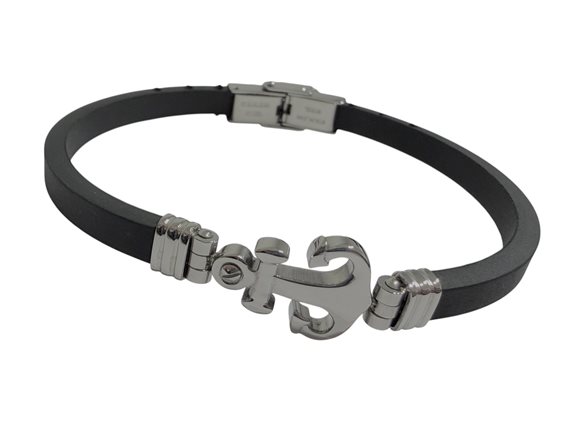 Bracciale Domar Uomo Bracciale acciaio in Acciaio BR 6312 - BR 6312